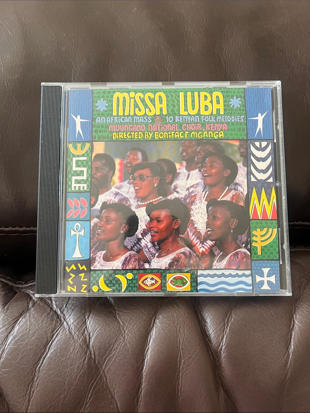 Philips White and Black CD Jewel Case — Choir Album Back Cover